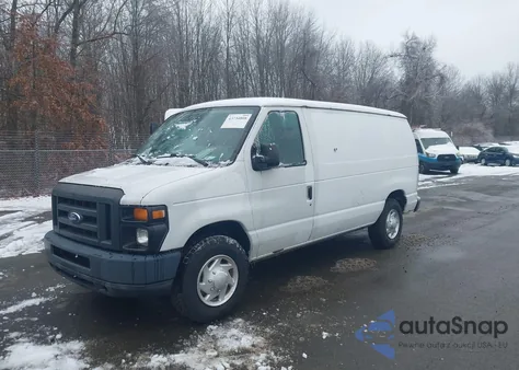 2014 Ford E-250 Commercial z USA, uszkodzony, nr VIN 1FTNE2EL6EDB13845